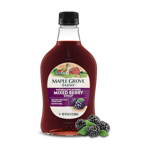 Maple Grove Farms Mixed Berry Syrup, 8.5 fl oz