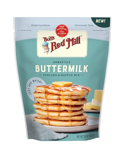 Bob's Red Mill Homestyle Buttermilk Pancake & Waffle Mix, 20 oz