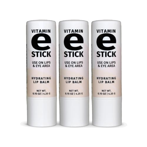 Vitamin E Stick Hydrating Lip Balm & Under Eye Care (Pack of 3)