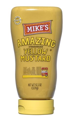 Mike's Amazing Yellow Mustard, 12.5 oz
