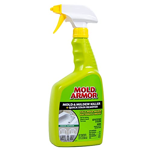 Mold Armor Mold and Mildew Killer plus Quick Stain Remover, 32 oz Trigger Spray