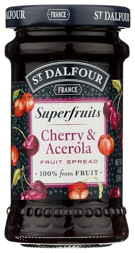 St. Dalfour Superfruits Cherry & Acerola Fruit Spread, 6 oz