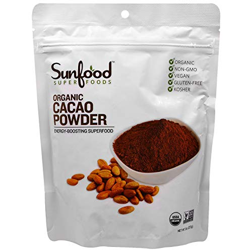 Sunfood Superfoods Organic Cacao Powder, 8 oz
