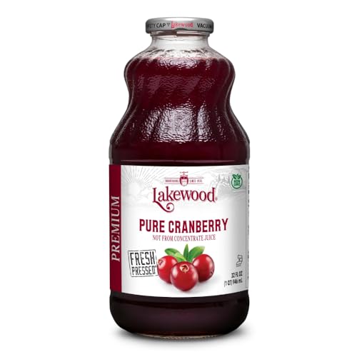 Lakewood Pure Cranberry Juice, 32 oz