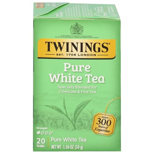 Twinings Pure White Tea, 20 Count