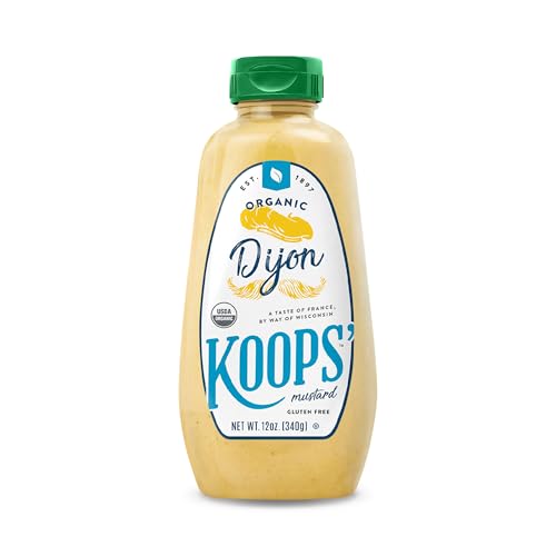 Koops' Organic Dijon Mustard, 12 oz