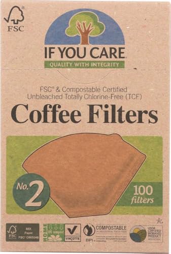 If You Care Unbleached No. 2 Coffee Filters, 100 Count