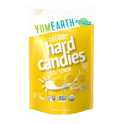 YumEarth Organic Lemon Drops Hard Candy