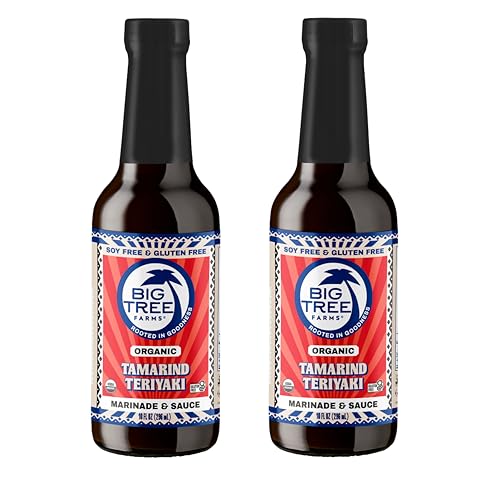 Big Tree Farms Organic Coco Aminos, Teriyaki, 10 fl oz (Pack of 2)