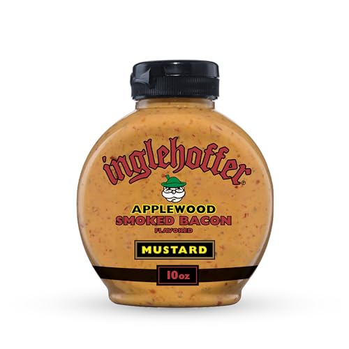 Inglehoffer Applewood Smoked Bacon Mustard, 10 oz