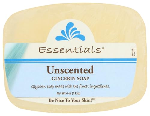 Clearly Natural Unscented Glycerine Soap, 4 oz