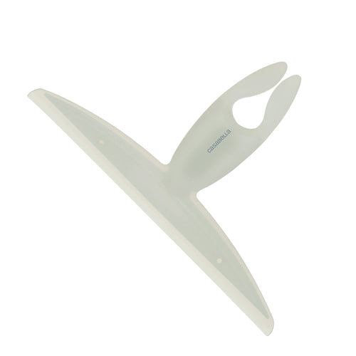 Casabella Clip-On Silicone Squeegee, White
