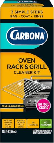 Carbona 2-in-1 Oven Rack and Grill Cleaner, No Scent, 16.8 oz