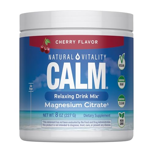 Natural Vitality Calm Magnesium Powder, Cherry