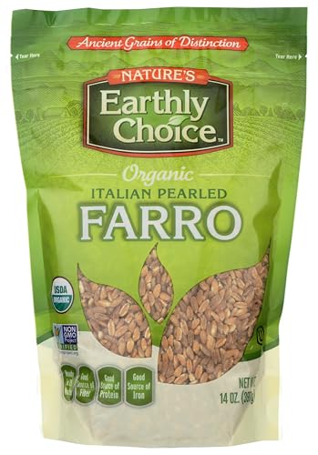 Nature's Earthly Choice Organic Italian Pearled Farro, 14 oz