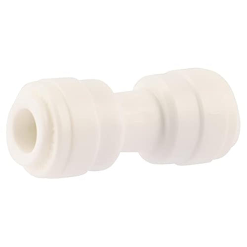 SharkBite Push to Connect Coupling, 1/4 in x 1/4 in