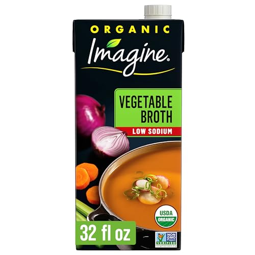 Imagine Organic Low Sodium Vegetable Broth, 32 oz
