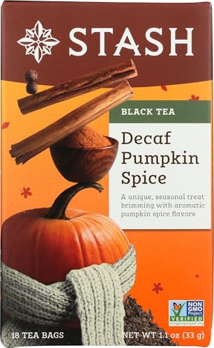 Decaffeinated Pumpkin Spice Tea, 18 Count