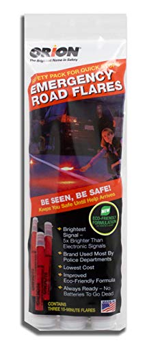 Orion 3-15 Minute Road Flares (Pack of 3)