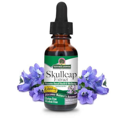 Nature's Answer Alcohol-Free Skullcap Herb, 1 fl oz