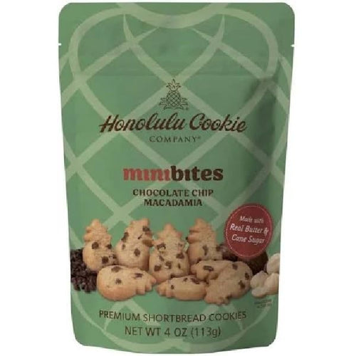 Honolulu Cookie Company Choco Chip Macadamia Cookies, 4 oz