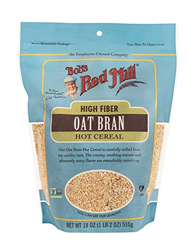 Bob's Red Mill Oat Bran Cereal, 18 oz (Pack of 2)