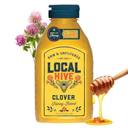 Local Hive Clover Raw & Unfiltered Honey, 16 oz