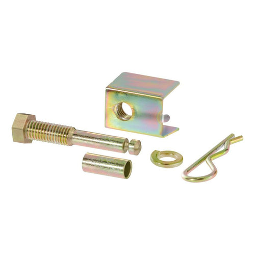 CURT Anti-Rattle Hitch Pin & Shim for 2 Inch Receiver, 5/8 Inch Pin Hole