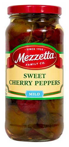 Mezzetta Sweet Cherry Peppers, 16 fl oz