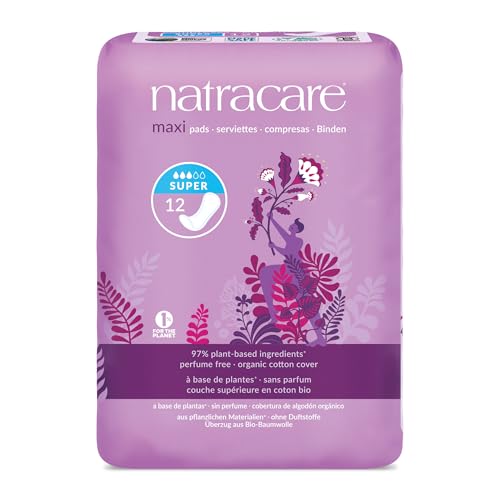 Natracare Super Pads, 12 Count