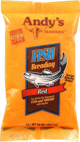 Andy's Red Fish Breading, 10 oz (Pack of 3)