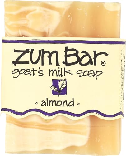 Zum Goat Milk Soap Bar, Almond, 3 oz
