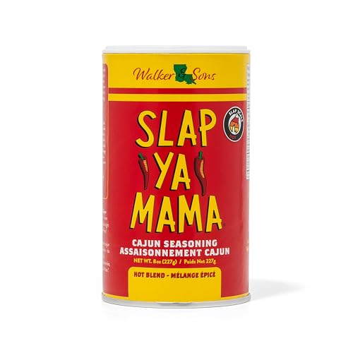 Slap Ya Mama Cajun Seasoning, Hot Blend, 8 oz Can