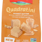 Loacker Quadratini Peanut Butter Bite-Size Wafer Cookies, 8.82 oz (250 g)