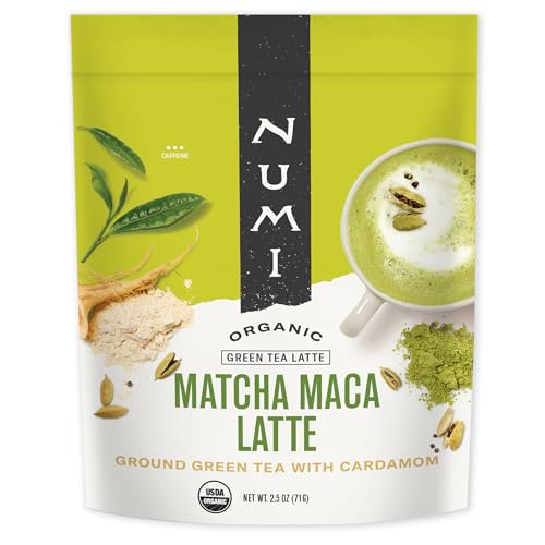 Numi Organic Matcha Maca Latte Powder, 2.5 oz