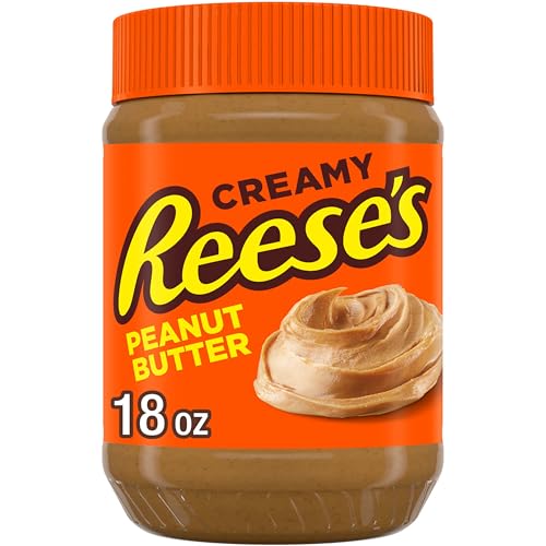 Reese's Creamy Peanut Butter Spread, 18 oz Jar