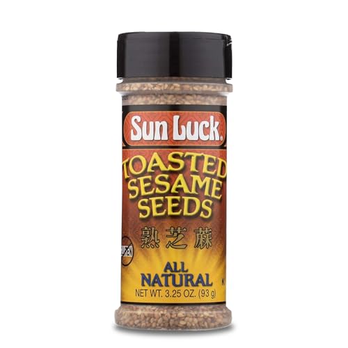 Sun Luck Toasted Sesame Seeds, 3.25 oz