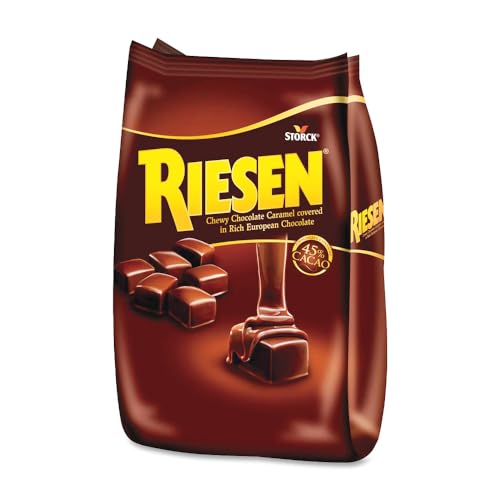 Riesen Dark Chocolate Covered Caramel Candies, 30 oz Bag