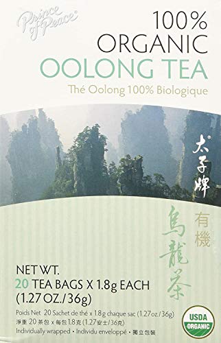 Prince of Peace Organic Oolong Tea, 20 Count