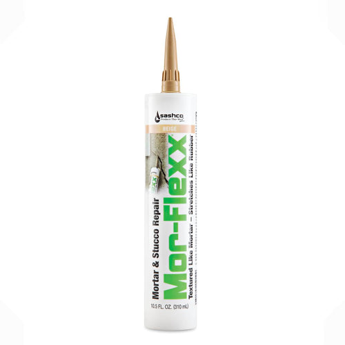 Mor-Flexx Textured Caulk, Beige, 10.5 oz