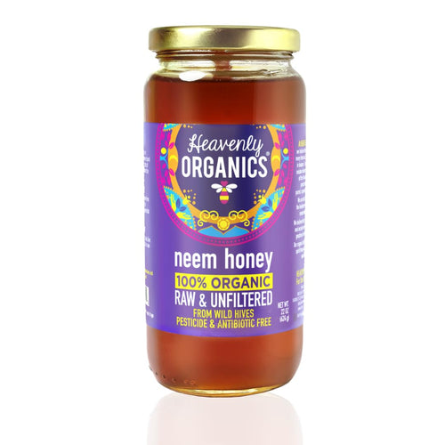 Heavenly Organics Raw Neem Honey, 22 oz