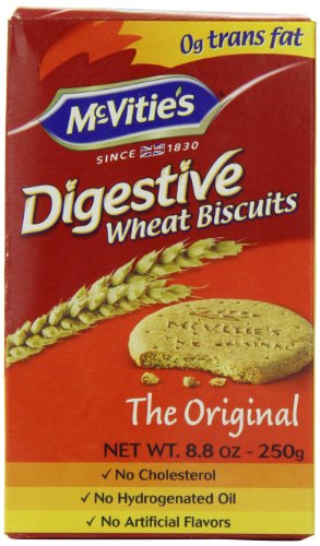 McVitie's Digestive Wheat Biscuits, 8.8 oz (Pack of 6)