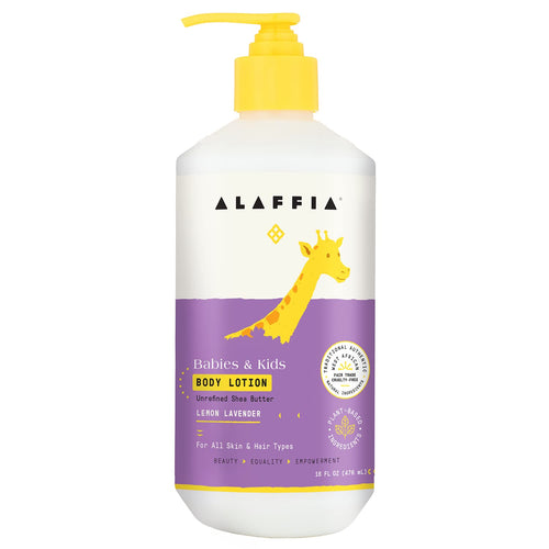 Alaffia Everyday Shea Body Lotion, Lemon Citrus, 16 fl oz