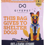 GivePet Off-Leash Leisure Dog Treats, Applesauce Bacon and Cinnamon, 6 oz
