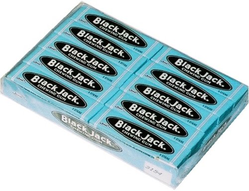 Black Jack Chewing Gum, 20 Count