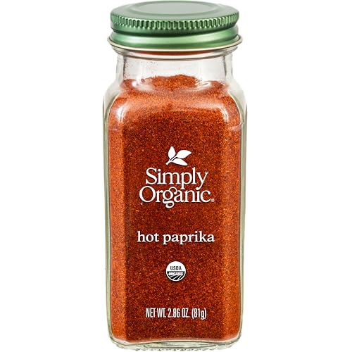 Simply Organic Hot Paprika, 2.86 oz