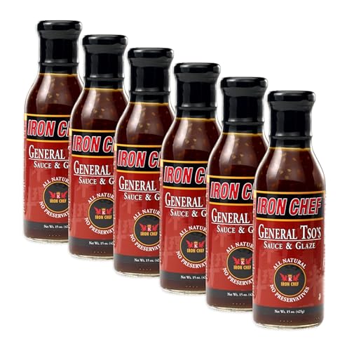 Iron Chef General Tso's Sauce and Glaze, 15 oz (Case of 6)