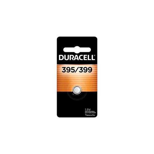 Duracell 395/399 Silver Oxide Button Battery, 1.5V