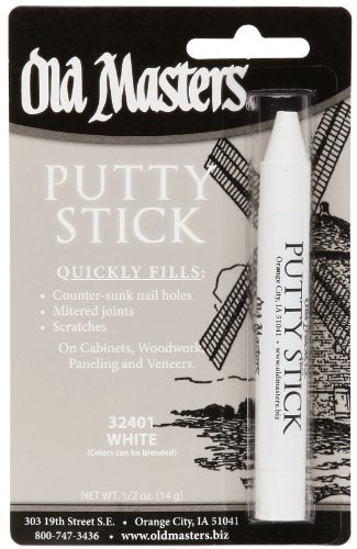 Old Masters Putty Stick, White