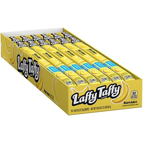 Laffy Taffy Rope, Banana (Case of 24)